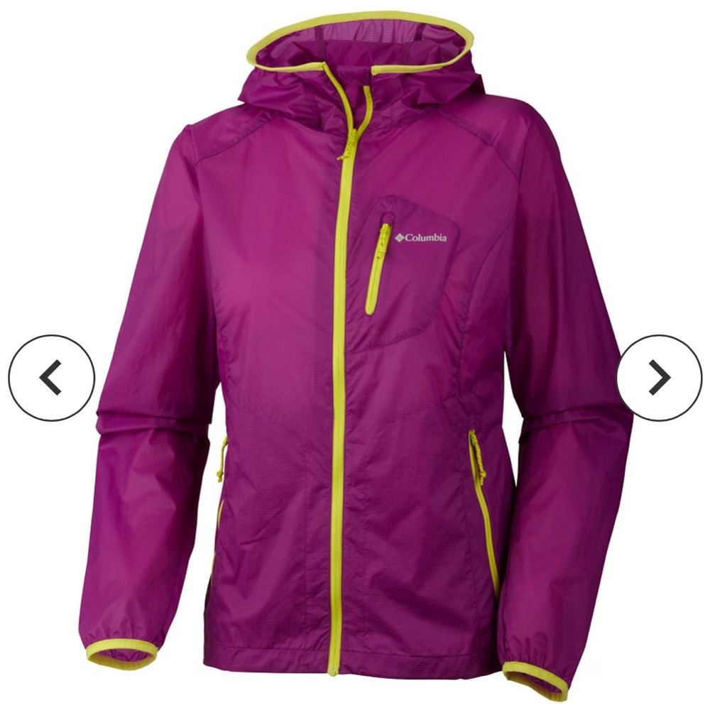 Columbia See The Light II Translucent Jacket Purple